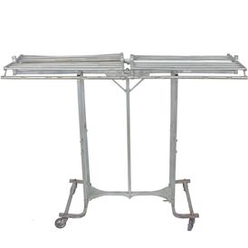 FOLDING RACK WITH SHELF